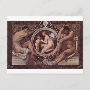 Idylle (Idylls) by Gustav Klimt Postcard