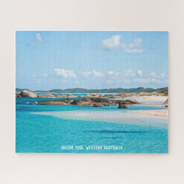 Idyllic Beach Emerald Bay Australia, 520 pieces Jigsaw Puzzle (Horizontal)