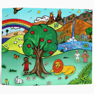 Idyllic Children's Landscape -- Paradise Binder
