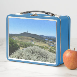 Idyllic Day in Canberra Metal Lunch Box