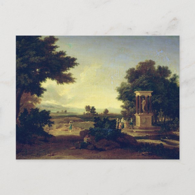 Idyllic Landscape Postcard (Front)