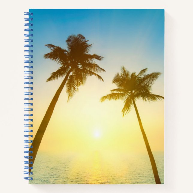 Idyllic Tropical Heaven Notebook (Front)