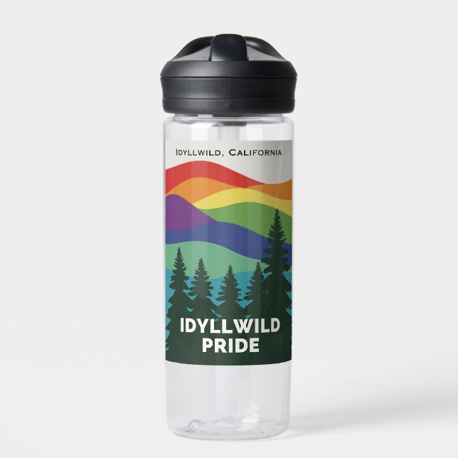 Idyllwild Pride Water Bottle (Front)