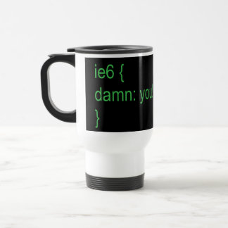 ie6 travel mug