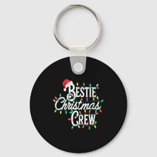 Ie Christmas Crew Funny Friend Matching Friends  Keychain
