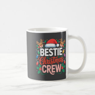 Ie Christmas Crew Santa Hat Holiday Art Matching F Coffee Mug