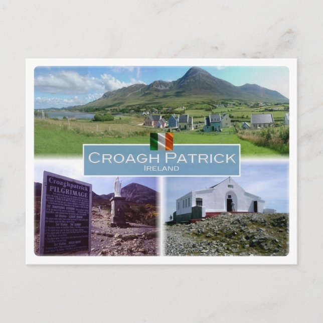 IE Ireland - Croagh Patrick - Postcard (Front)