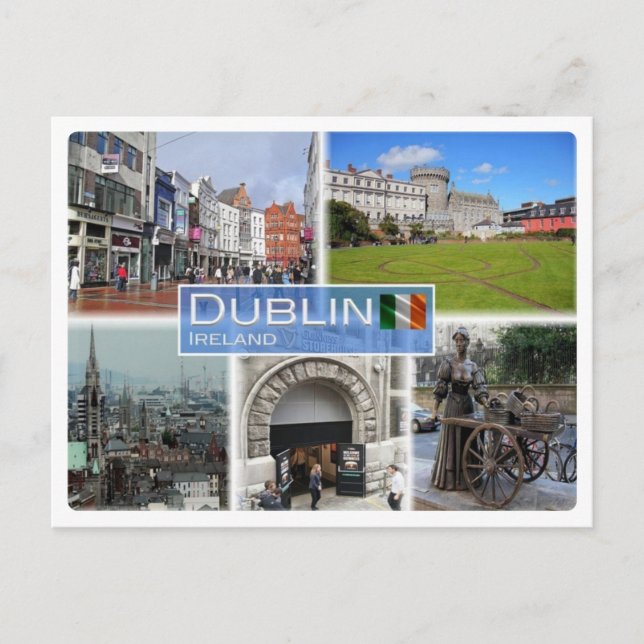 IE Ireland - Dublin - Postcard (Front)