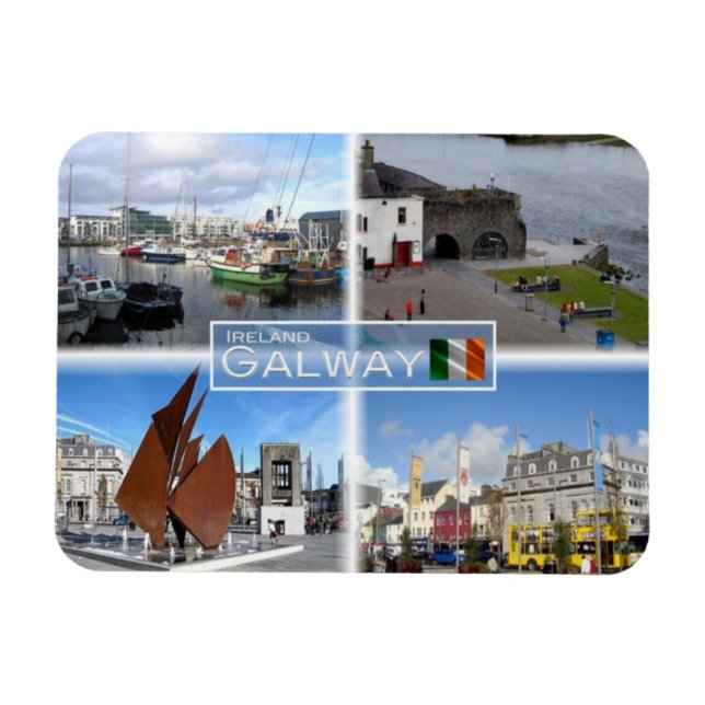 IE Ireland - Galway - Eyre Square - Magnet (Horizontal)