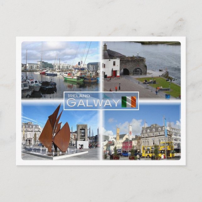 IE Ireland - Galway - Postcard (Front)