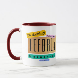 IEFBR14 Mainframe JCL Programming Mug