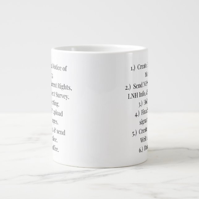 IEP Steps Coffee Mug (Front)