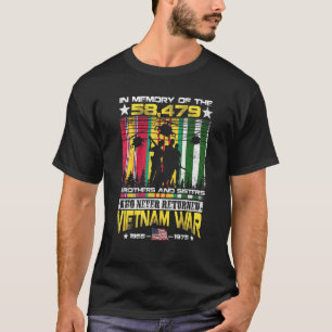 Ietnam Veteran In Memory The War Vietnam T-Shirt