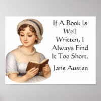 If a book is well written, . Jane Austen 