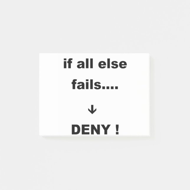 if all else fails post-it notes (Front)