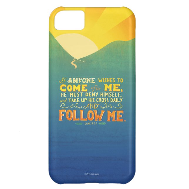 If Anyone Wishes to Come After Me Case-Mate iPhone Case (Back)