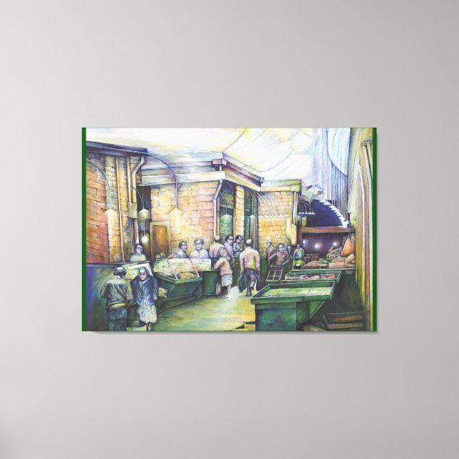 If Art Denies Form, Then Grace Will Furnish It Canvas Print (Front)