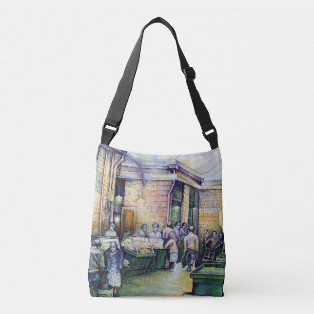 If Art Denies Form, Then Grace Will Furnish It Crossbody Bag (Front)