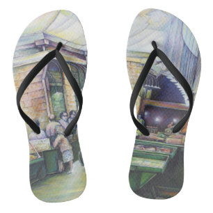 If Art Denies Form, Then Grace Will Furnish It Flip Flops