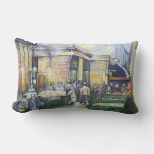 If Art Denies Form, Then Grace Will Furnish It Lumbar Pillow
