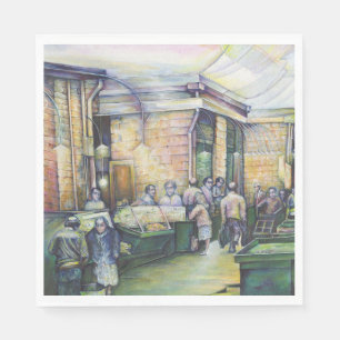 If Art Denies Form, Then Grace Will Furnish It Napkin