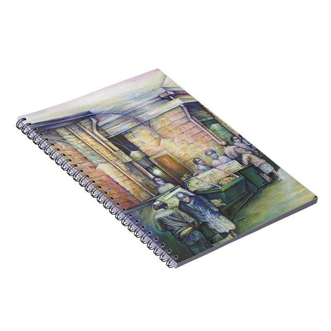 If Art Denies Form, Then Grace Will Furnish It Notebook (Right Side)