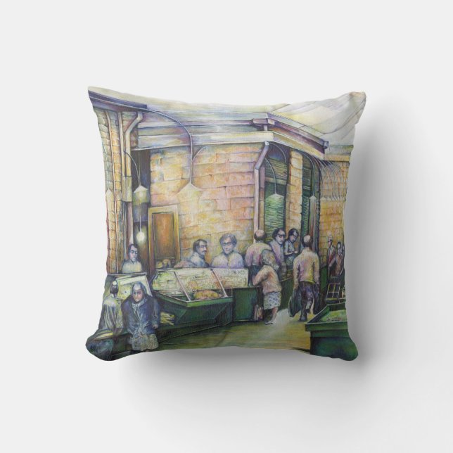 If Art Denies Form, Then Grace Will Furnish It Throw Pillow (Front)