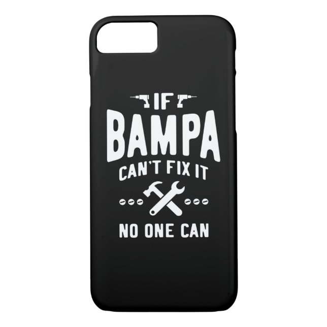 If Bampa Can't Fix It Dad Grandpa Gift Case-Mate iPhone Case (Back)