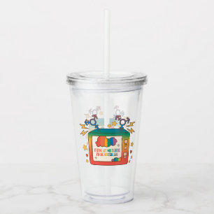 If Being Gay Was A Choice, I’d Be Gayer – Rainbow  Acrylic Tumbler
