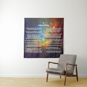 If by Rudyard Kipling Tapestry