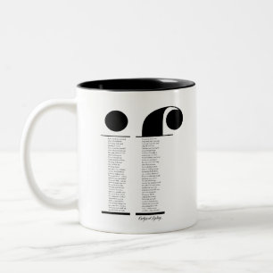 If by Rudyard Kipling Two-Tone Coffee Mug