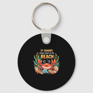 If Crab Keychain