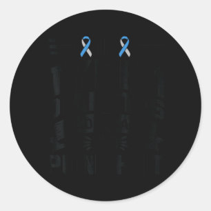 If Diabetes Had Face Punch - Type 1 Diabetes Classic Round Sticker