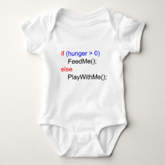 if...else baby bodysuit