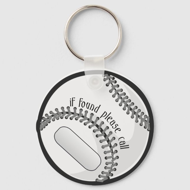 if found key chain (Front)