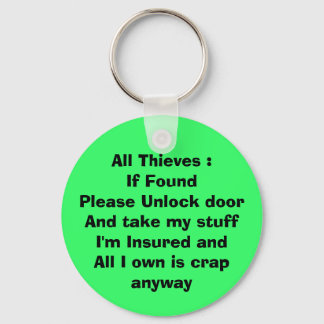 If Found Keychain