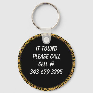 IF FOUND KEYCHAIN