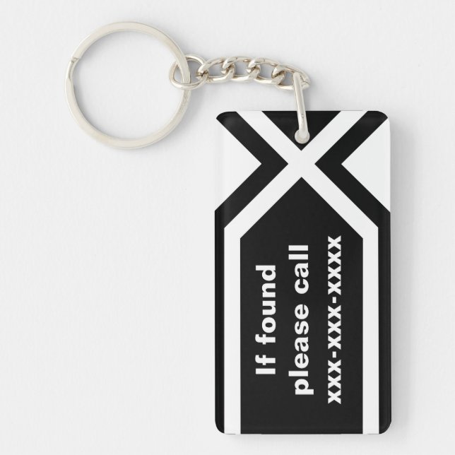 If found please call keychain (Front)