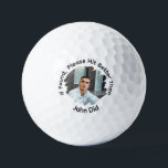 If Found Please Hit Better Than Custom Photo, Name Golf Balls<br><div class="desc">It is a unique gift for a golfer on Father’s Day,  Grandpa's birthday,  wedding party,  golf outing,  or retirement party. Funny golf balls,  If Found,  Please Hit Better Than Personalized Name & Photo Did,  sarcasm and funny customized golf balls,  jokes and funny quotes,  funny golf ball sayings</div>