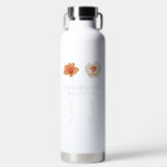 If Friends Were Flowers | Photo Water Bottle<br><div class="desc">This modern best friend water bottle is the perfect gift for your best friends, featuring your favourite photo, 2 flowers, the text 'IF FRIENDS WERE FLOWERS I WOULD PICK YOU.' and then personalized with their names in a beautiful script font. Would make a wonderful christmas, graduation, galatines, birthday or gift...</div>