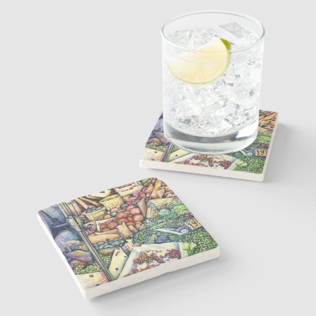 If God had made it any Better, She would have Kept Stone Coaster (Side)