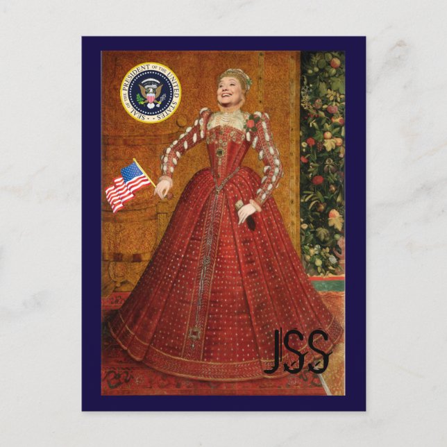 If Hillary Wins JSS Postcard (Front)