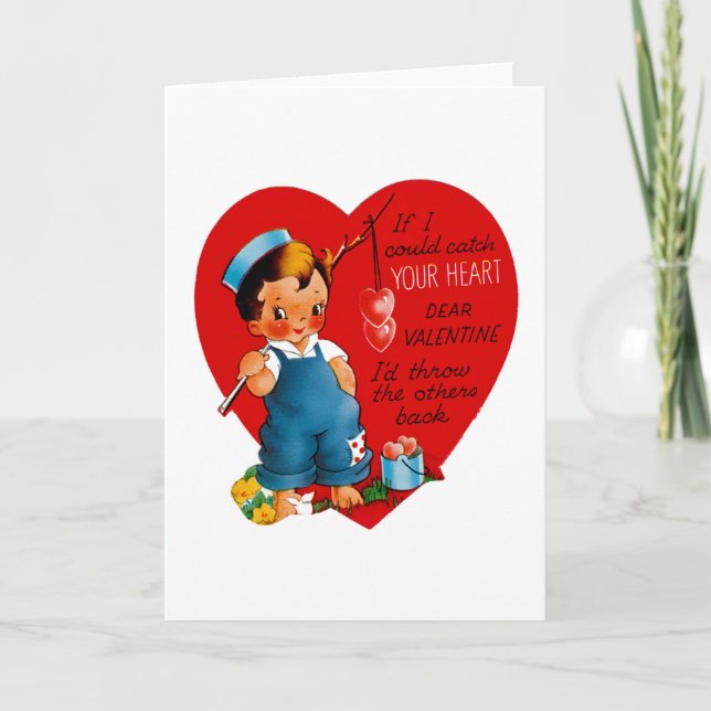If I Could Catch Your Heart Holiday Card (Front)