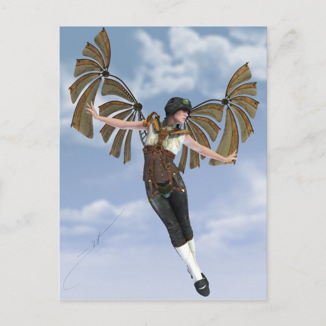 If I Could Fly Postcard (Front)