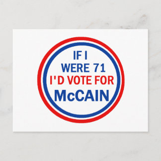 IF I WERE 71 Postcard