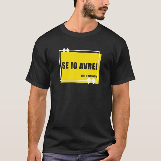 If I Would Cit The Annoyance Conjunctives Grammar  T-Shirt (Front)