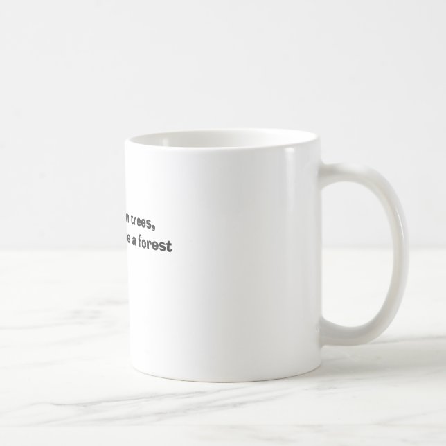 If Idiots grew on trees, this place would be a ... Coffee Mug (Right)