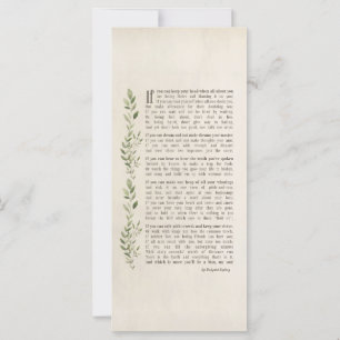 IF, Inspired poem of Rudyard Kipling- young man