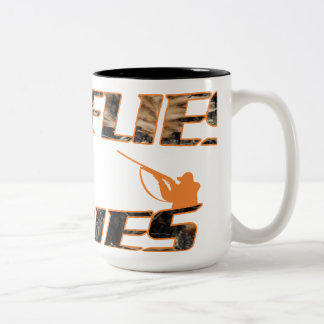 If it Flies it Dies Two-Tone Coffee Mug