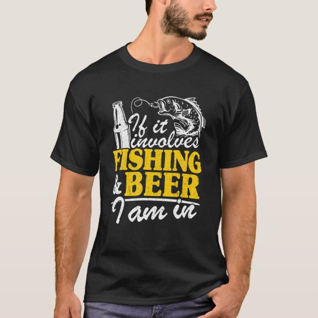 If It Involves Fishing T-Shirt (Front)